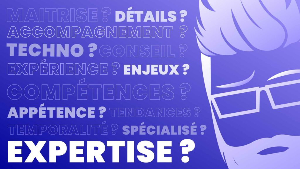 Miniature d'un web designer avec de mots clé liés à la profession - QL Studio Edition 2024 - Web design